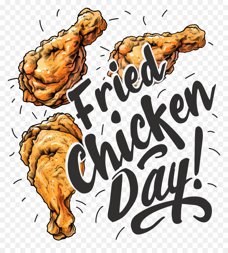 Día Del Pollo Frito，Pollo Frito PNG