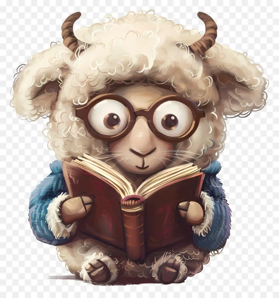 Libro De Lectura，Lectura De Ovejas PNG