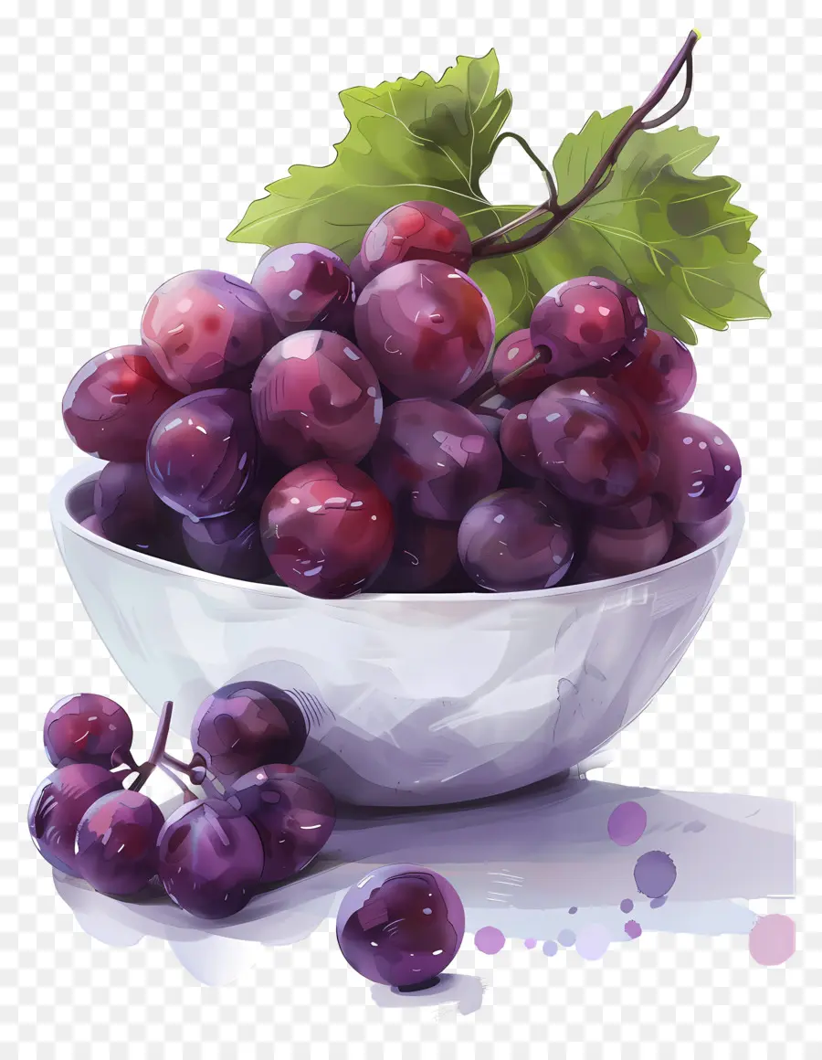 Tazón De Uvas，Las Uvas PNG