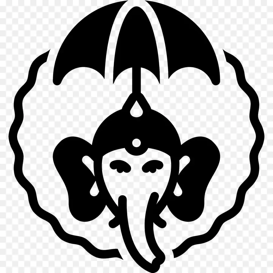 Ganesh Chaturthi，Elefante PNG