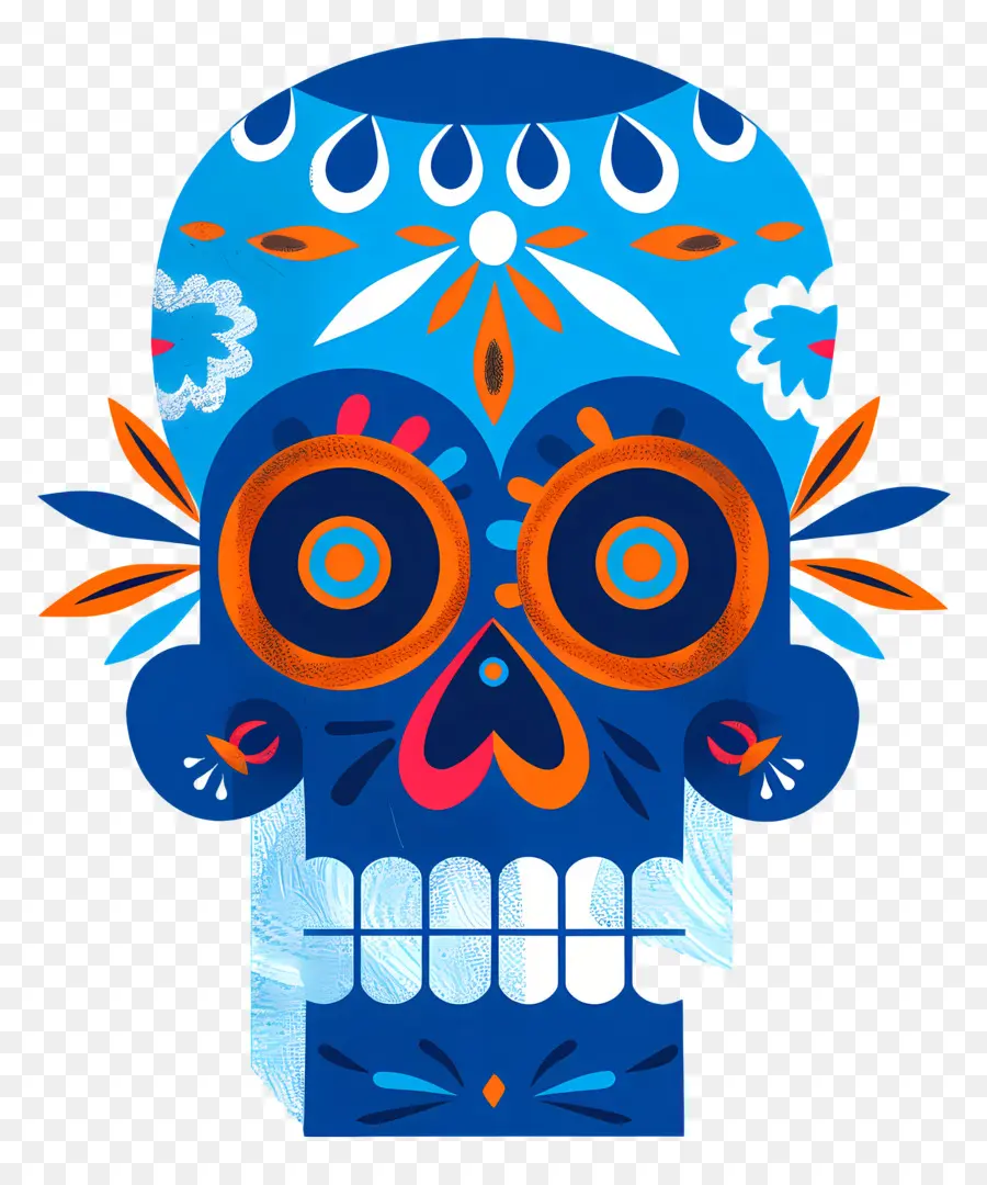 Mexicana De Cráneo，Día De Los Muertos PNG