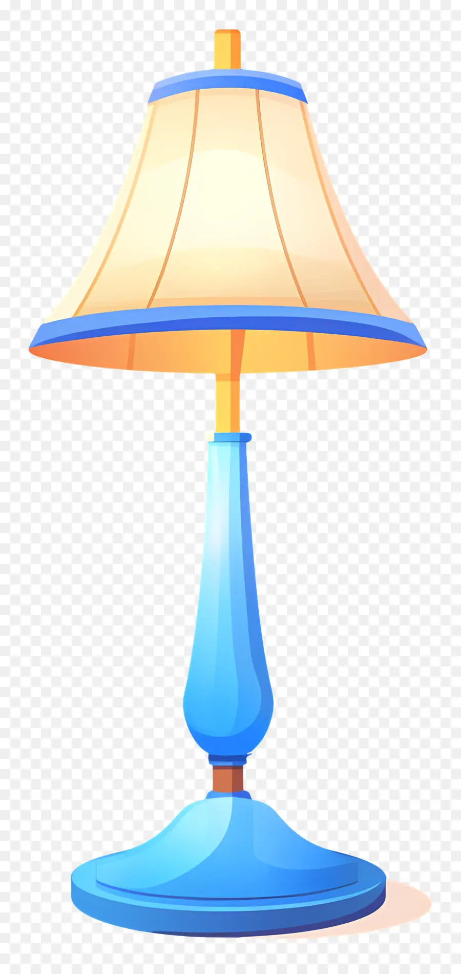 Lámpara，Lámpara De Mesa Azul PNG