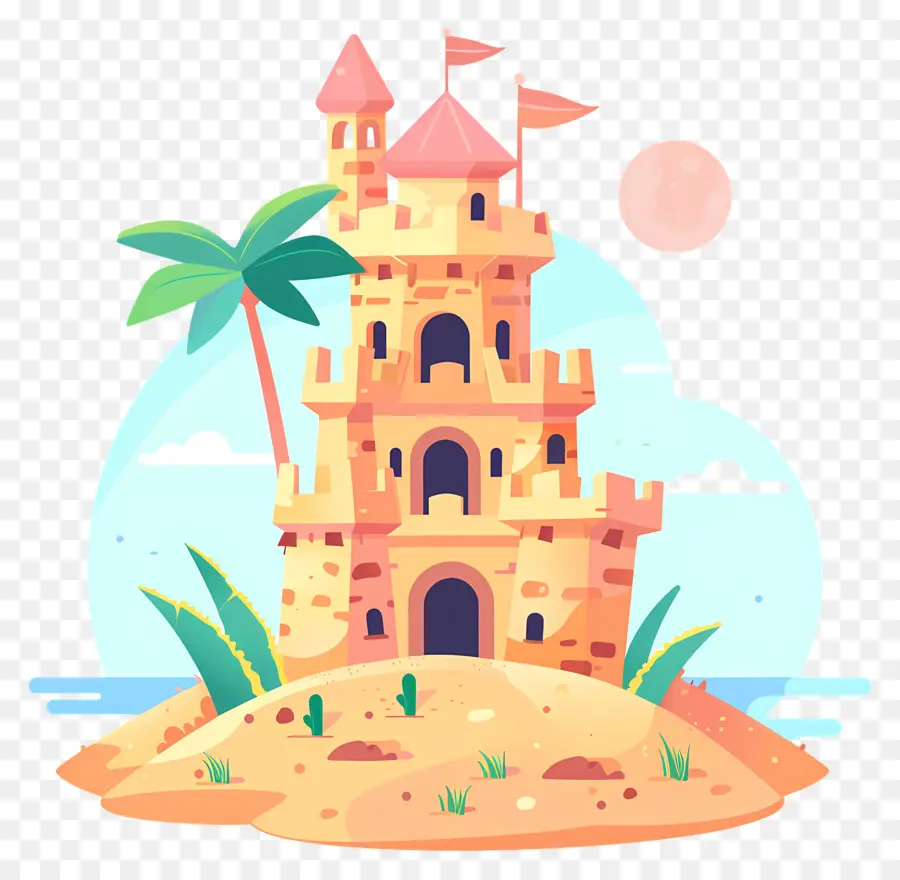 Castillo De Arena，Playa PNG