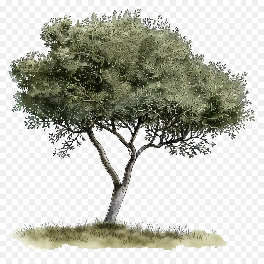 Árbol，Hojas PNG