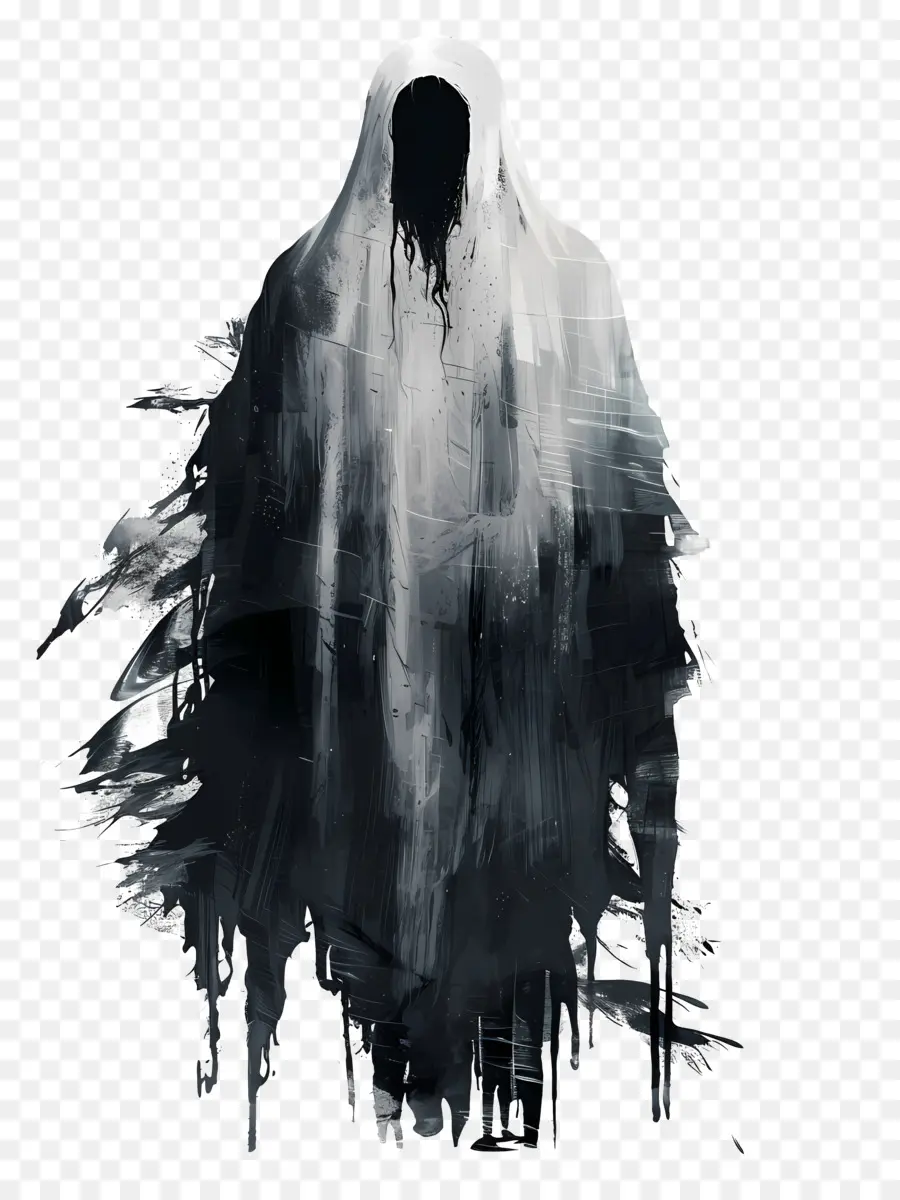 Fantasma，Capa Con Capucha PNG