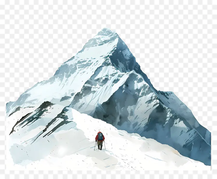 El Monte Everest，Senderismo PNG