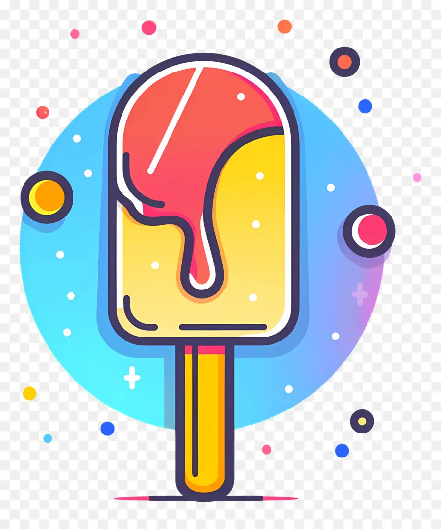 De Paletas，Helado PNG