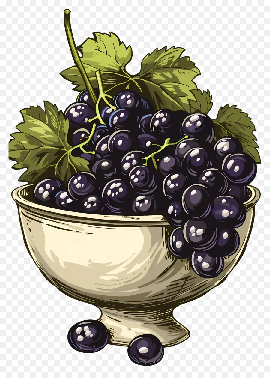 Tazón De Uvas，Las Uvas PNG