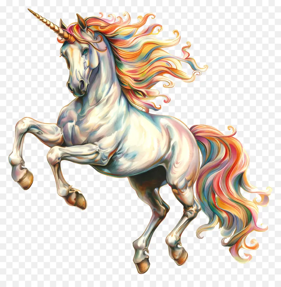 Unicornio，Caballo PNG