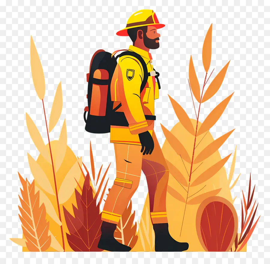 Bombero Forestal，Aventura Al Aire Libre PNG