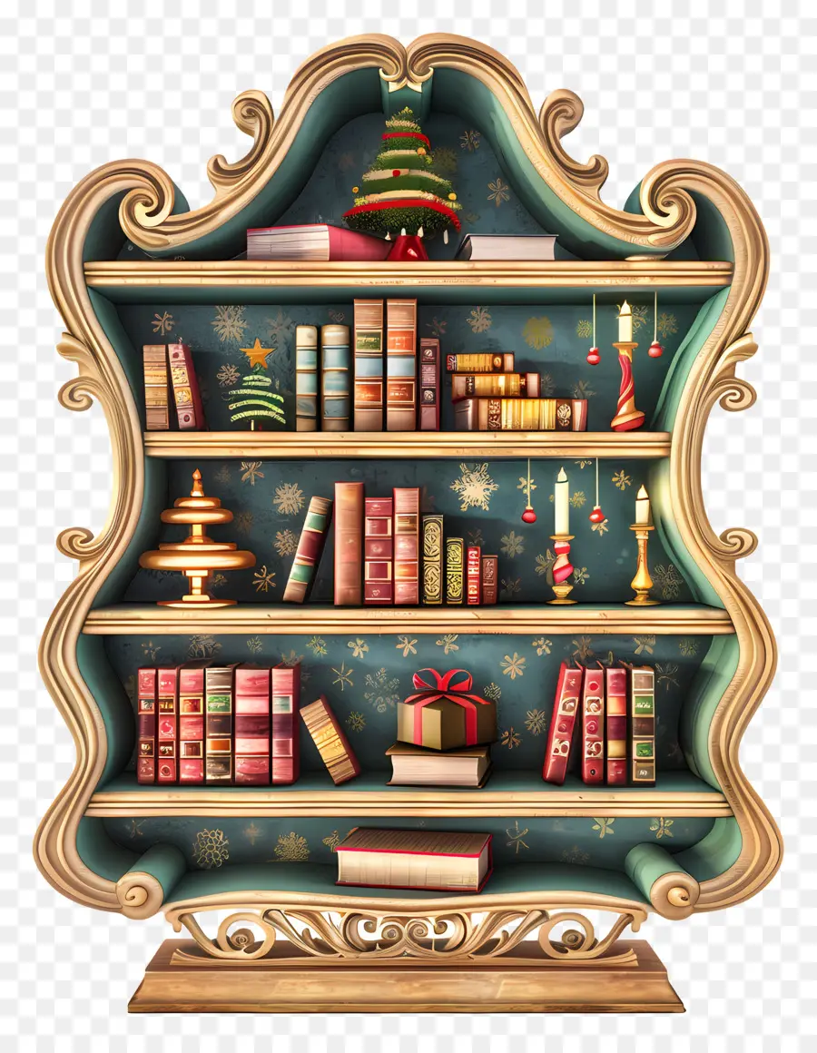 Bookshelf，Libros PNG