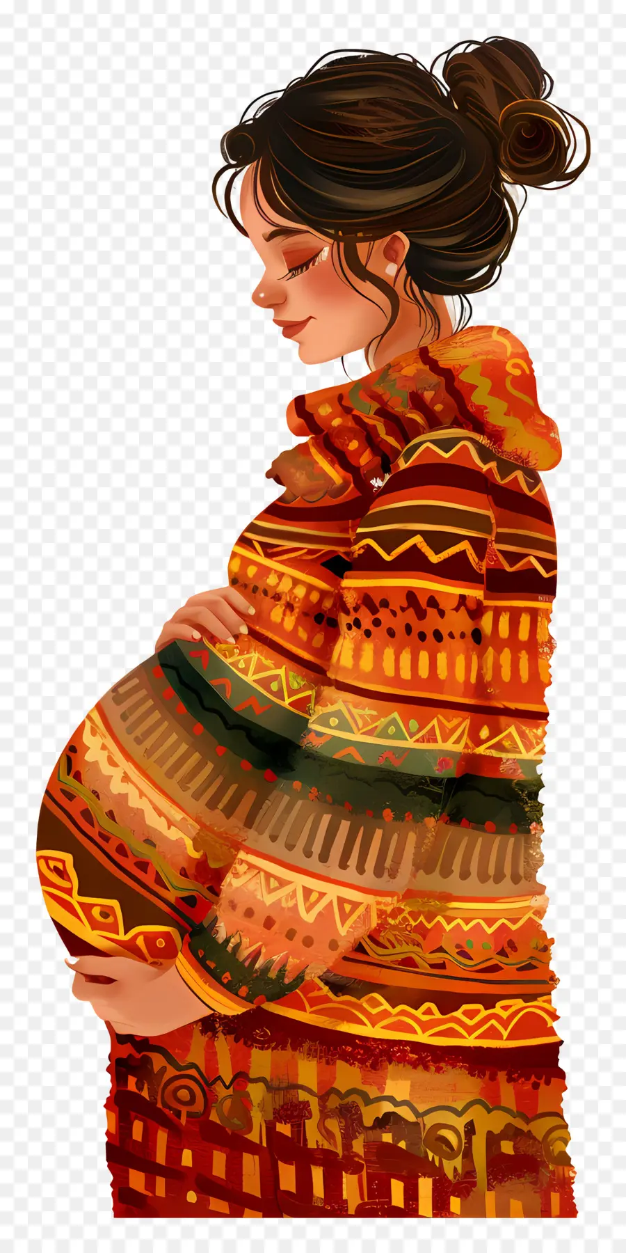 Mujer Embarazada，El Embarazo PNG