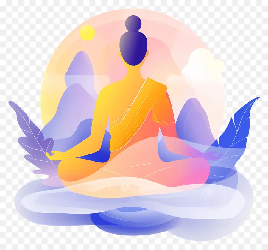 La Meditación，Mindfulness PNG