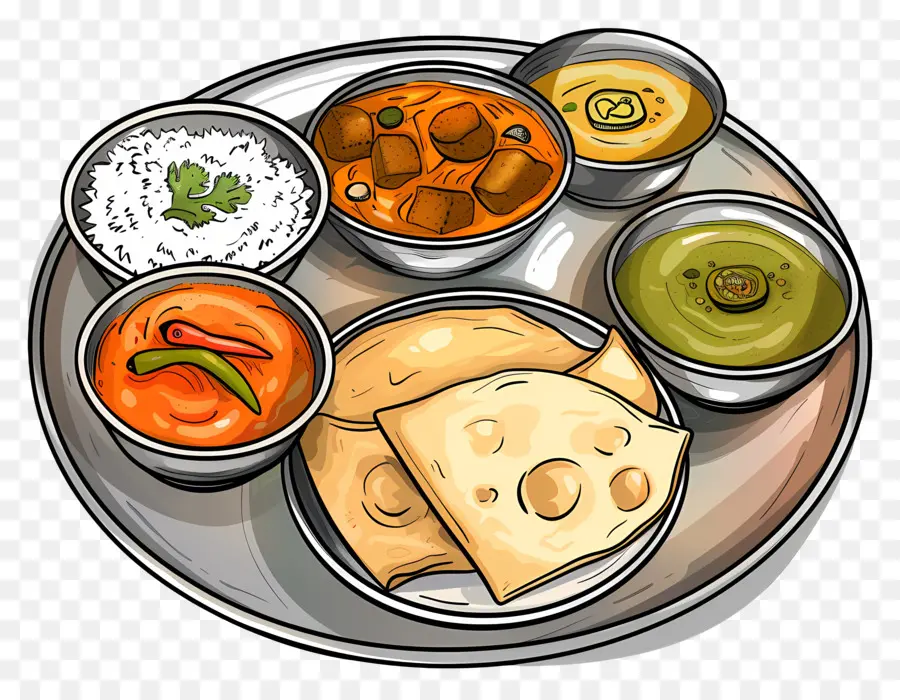 Thali Indio，Thali PNG