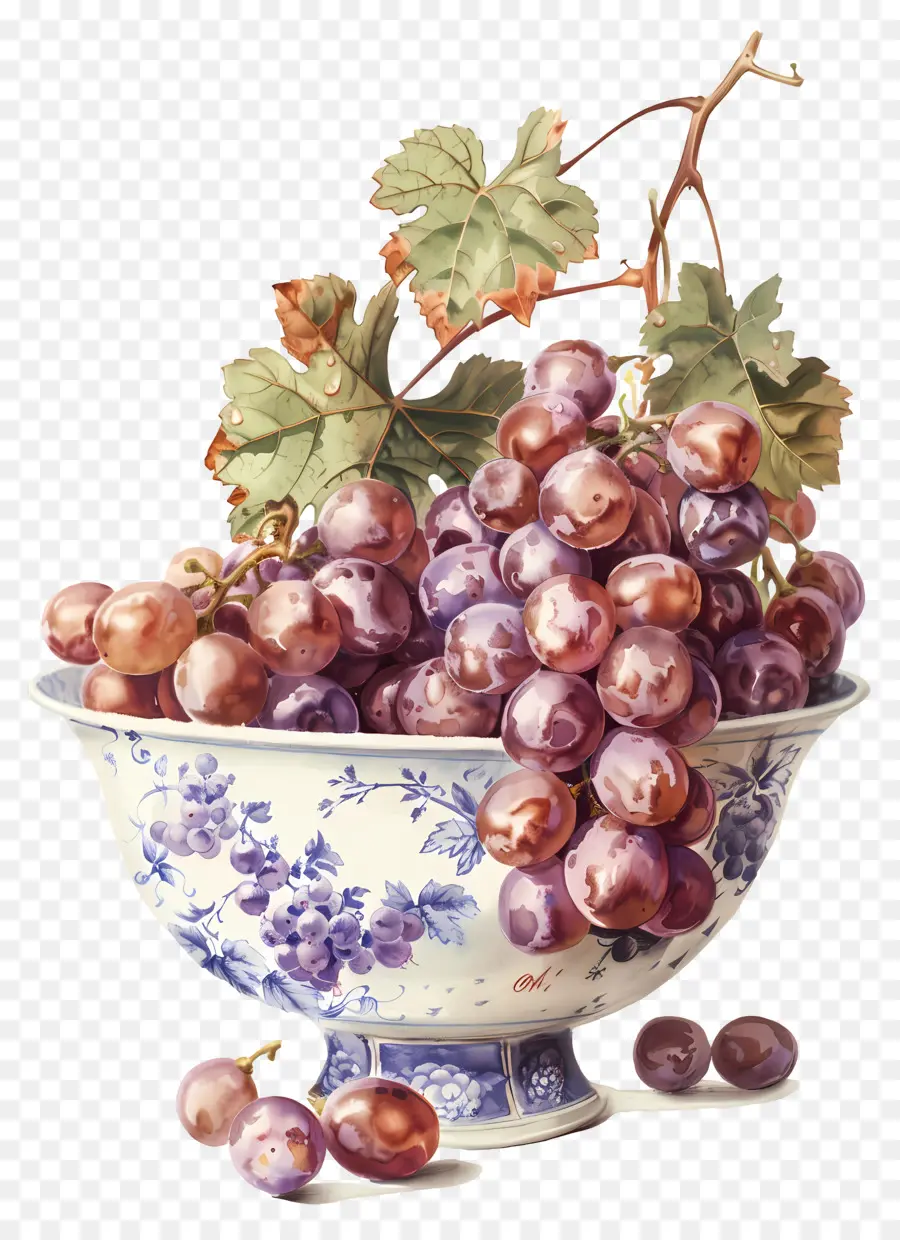 Tazón De Uvas，Las Uvas PNG