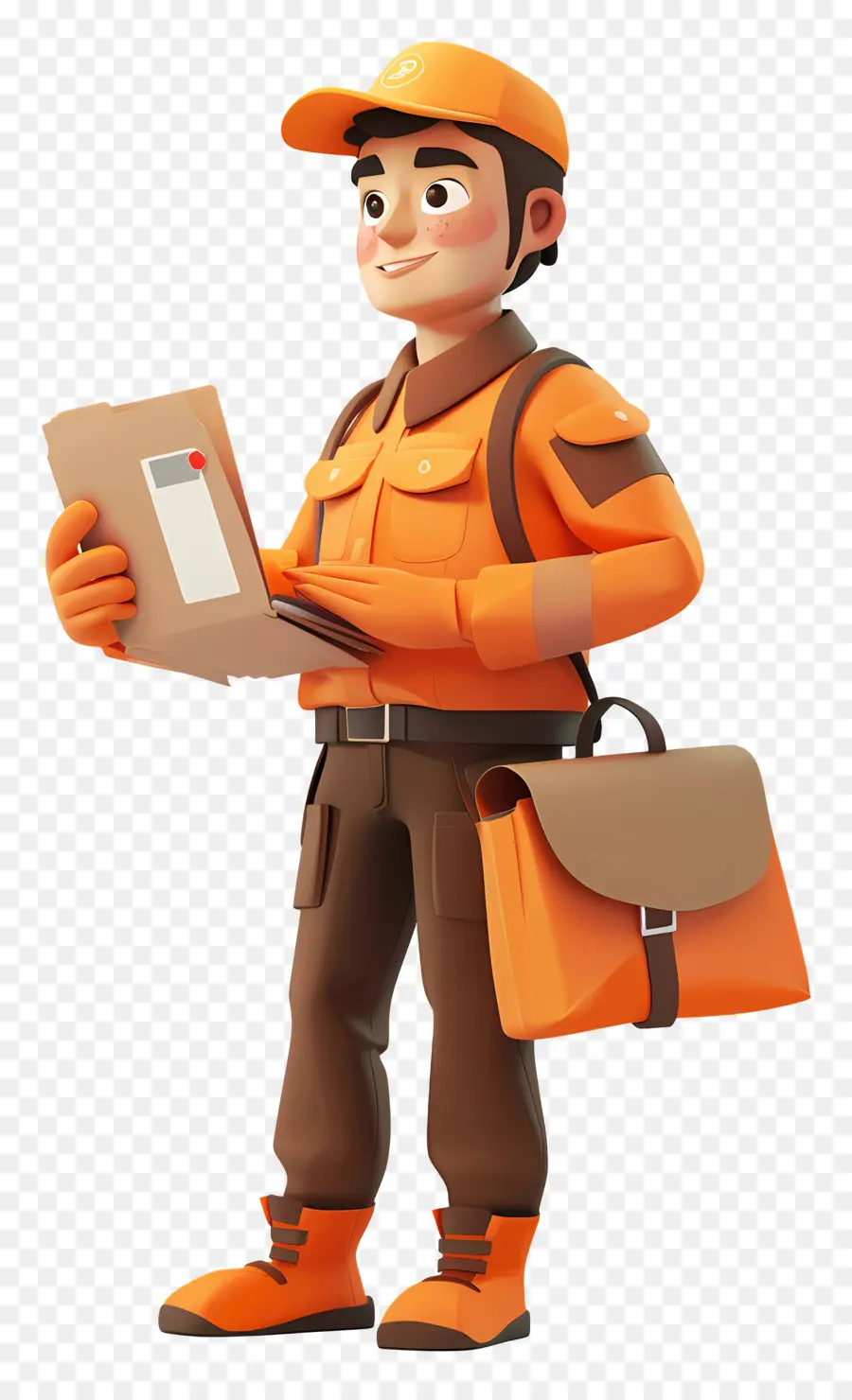 Trabajador De Correos，Hombre De Entrega PNG