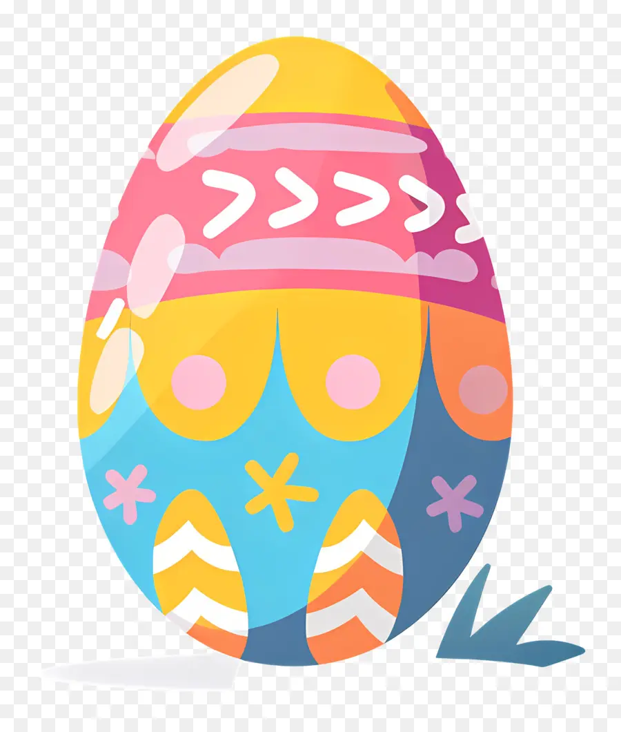 Huevo De Pascua，Colorido PNG