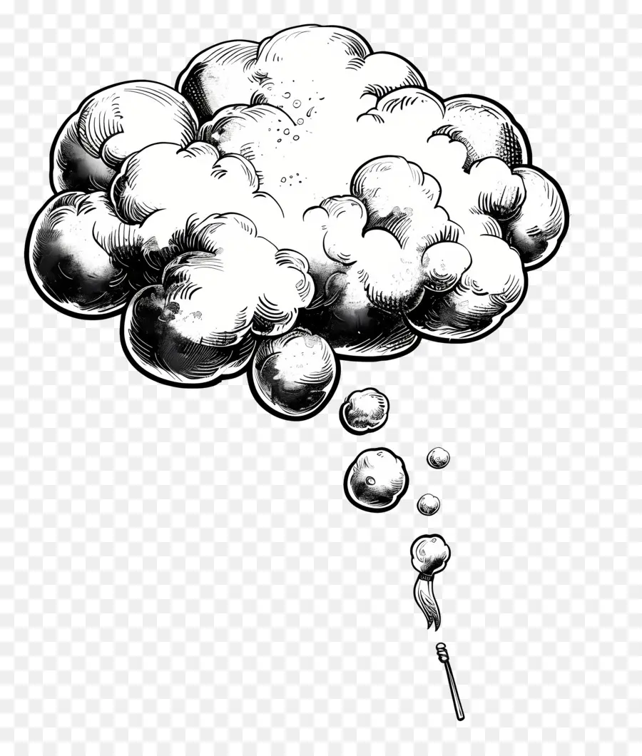 Thought Bubble，La Nube PNG