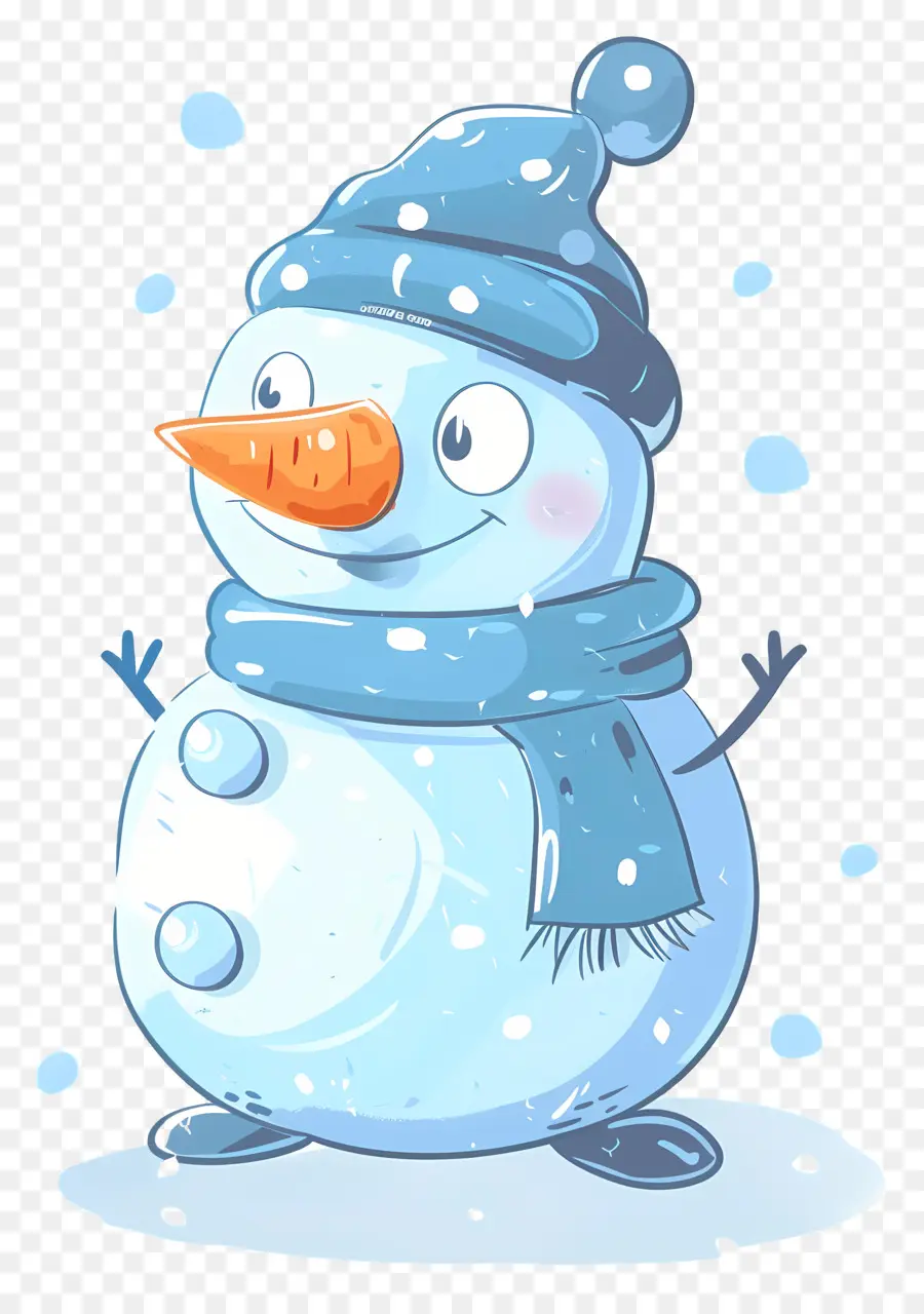 Muñeco De Nieve，Muñeco De Nieve De Dibujos Animados PNG