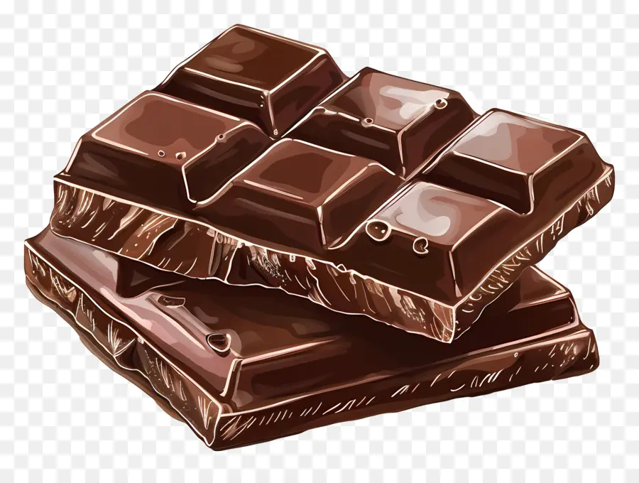 Barra De Chocolate，Barras De Chocolate PNG