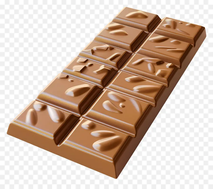 Barra De Chocolate，Dulce PNG