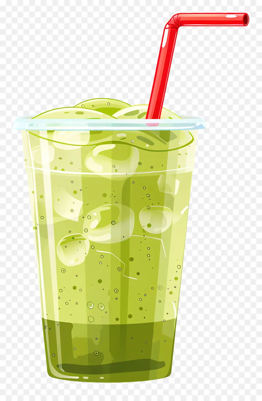 Beber Té Matcha，Batido Verde PNG