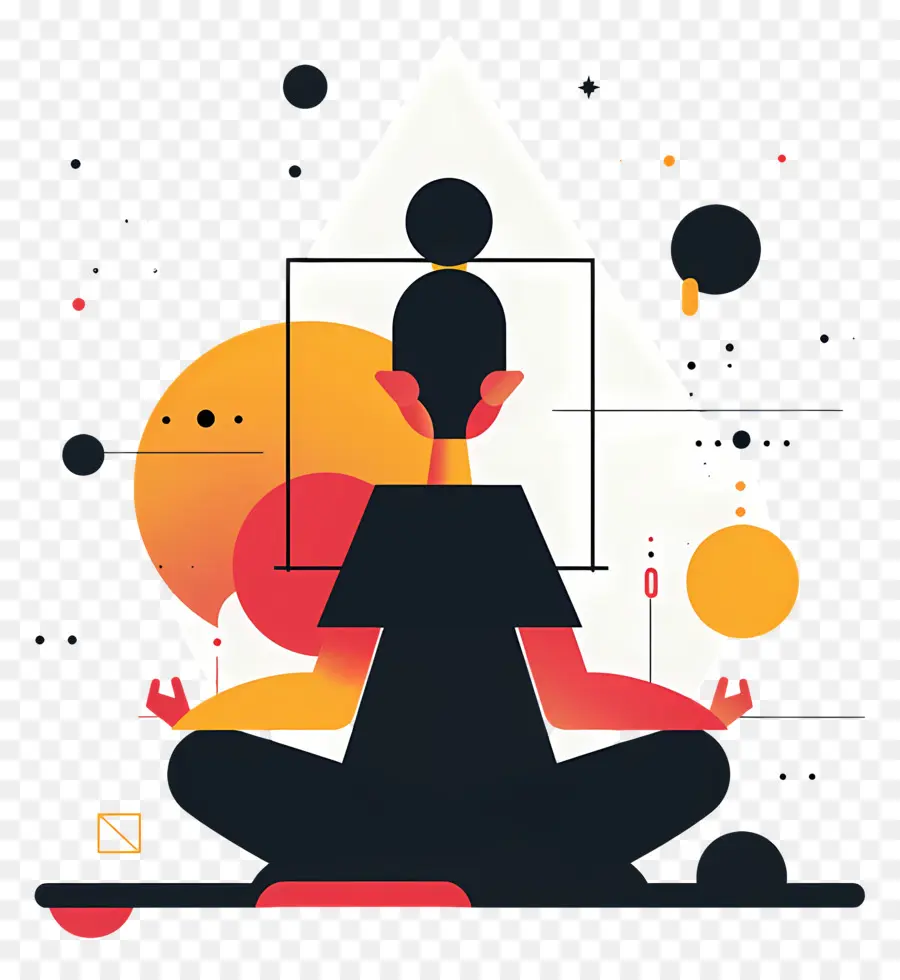 Meditación，Yoga PNG