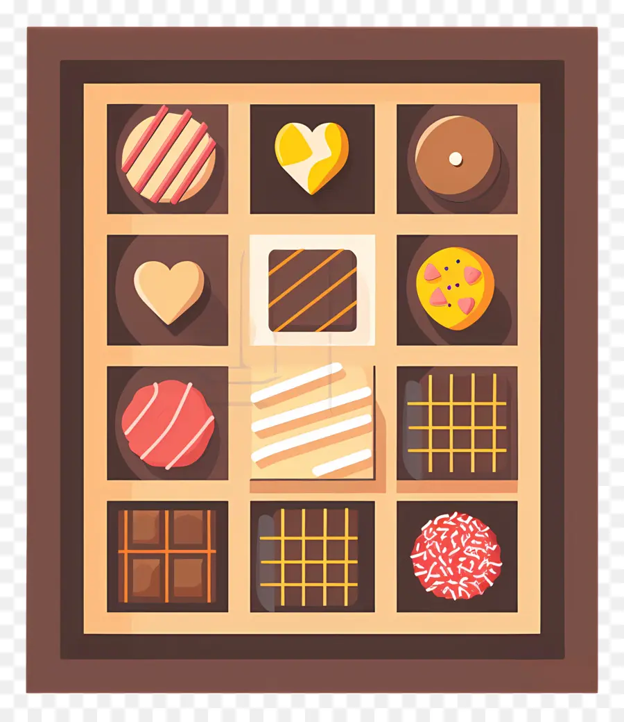 Caja De Chocolate，Chocolate PNG