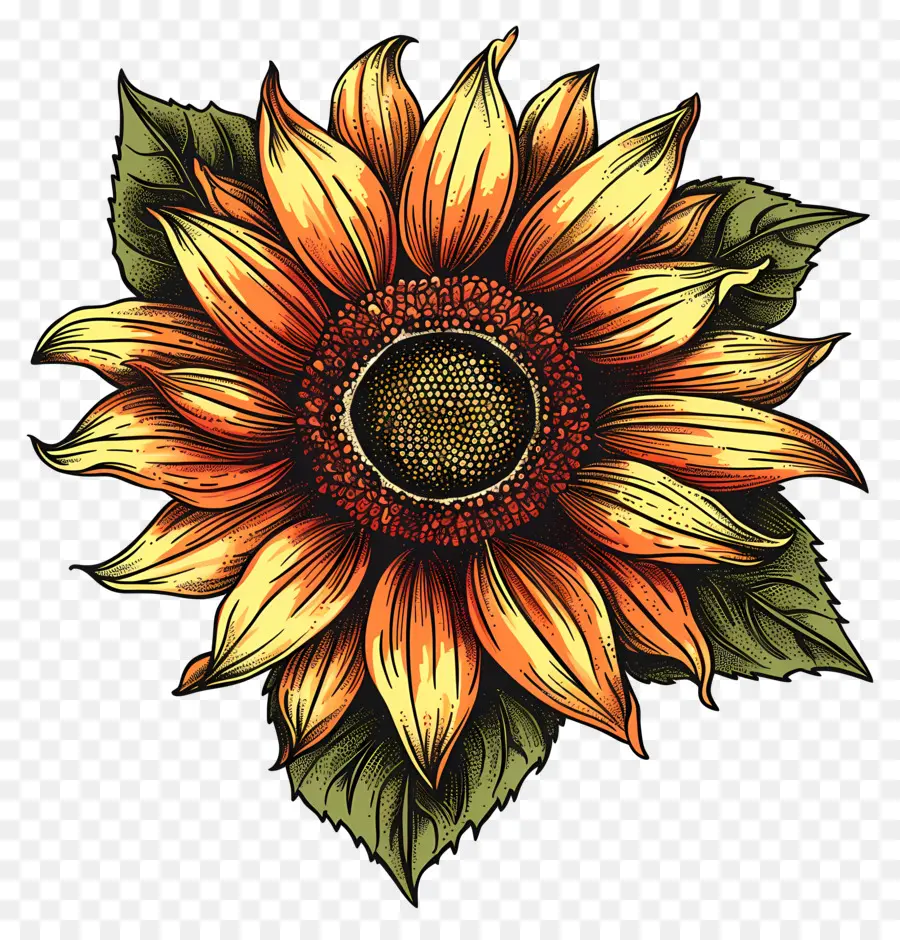 Girasol，Flor PNG