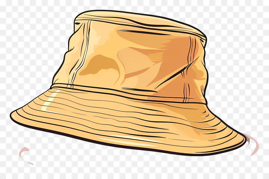 Sombrero De Cubo，Sombrero De Paja PNG