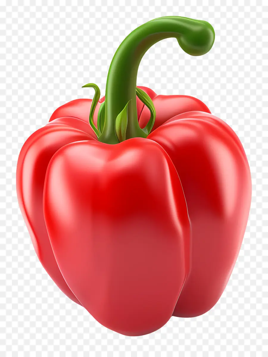 Pimiento，Red Bell Pepper PNG