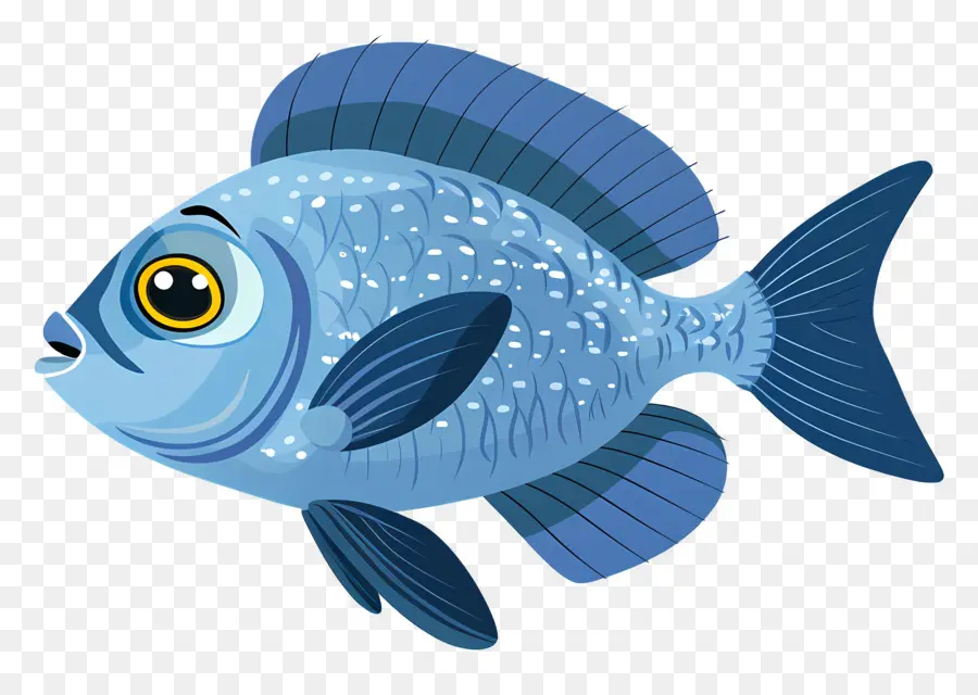 Los Peces，Pescado Azul PNG