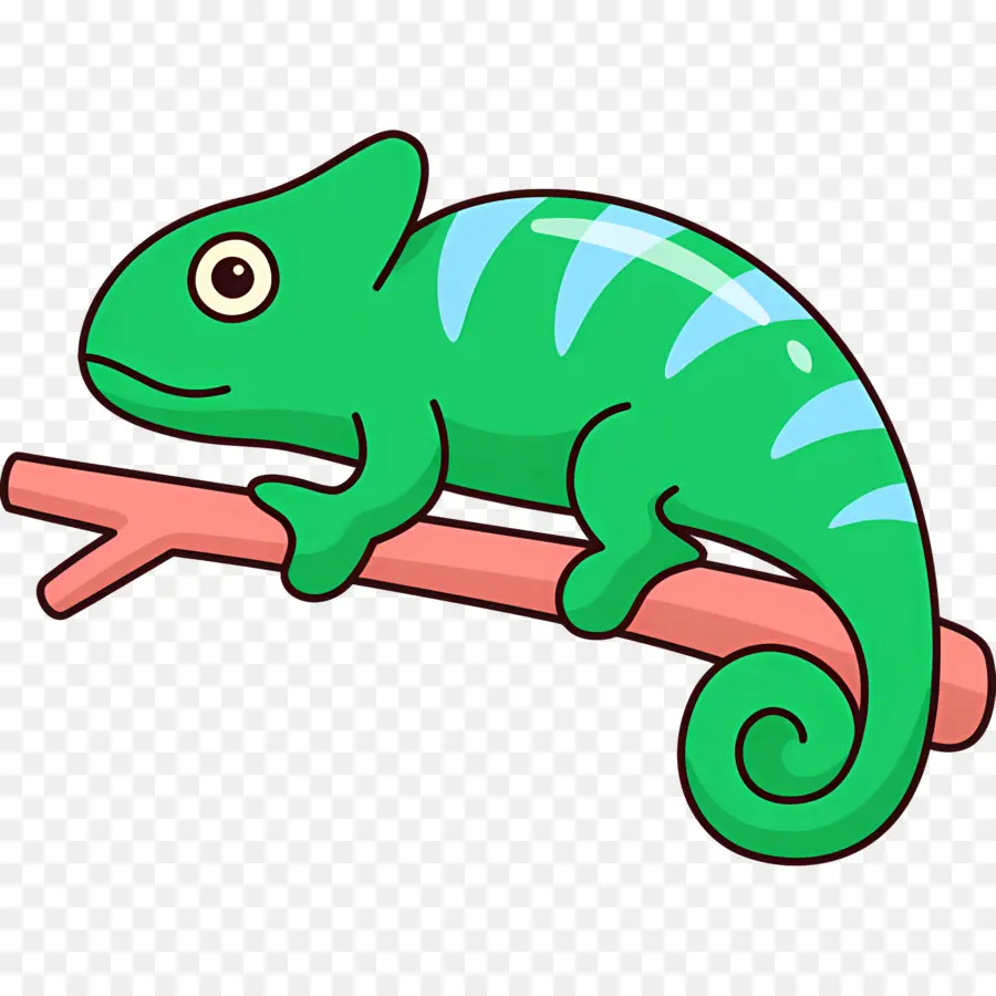 Camaleón，Reptiles PNG