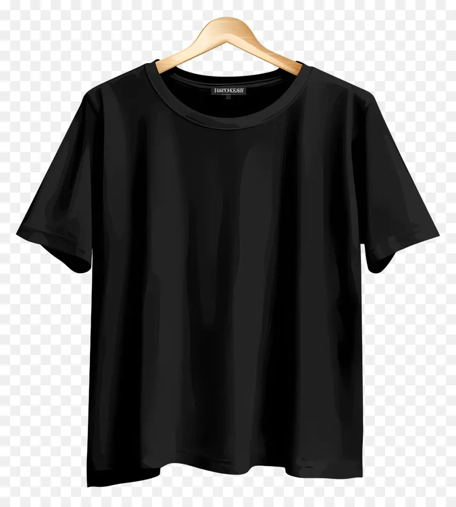 Negro Camiseta，Colgante PNG