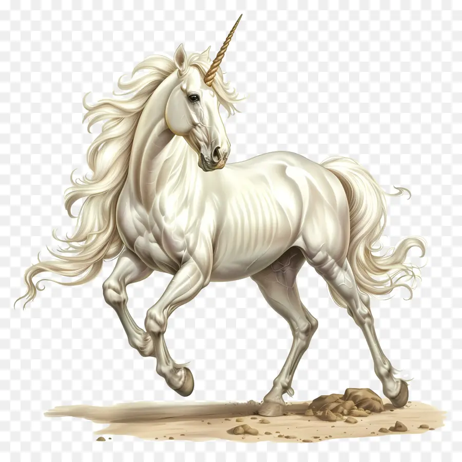 Unicornio，Blanco PNG