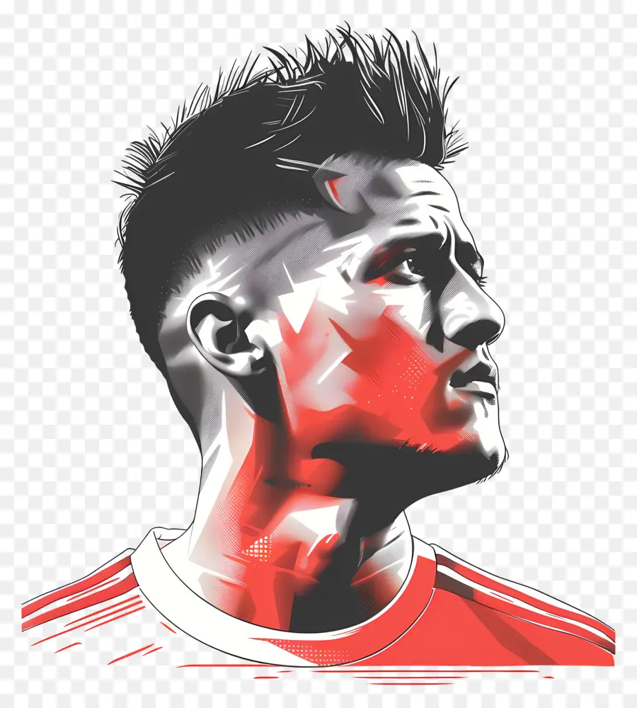 Alexis Sánchez，Primer Plano Retrato PNG