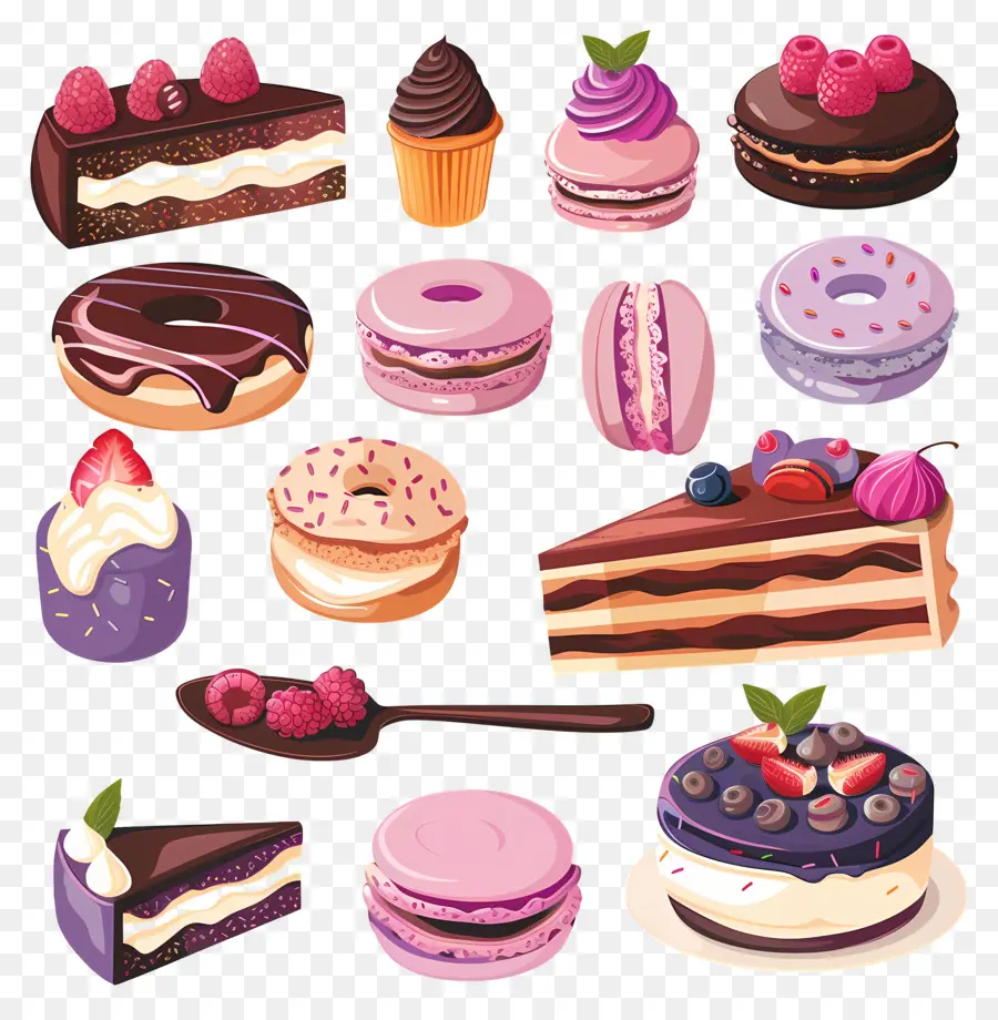 Postres，Tortas PNG