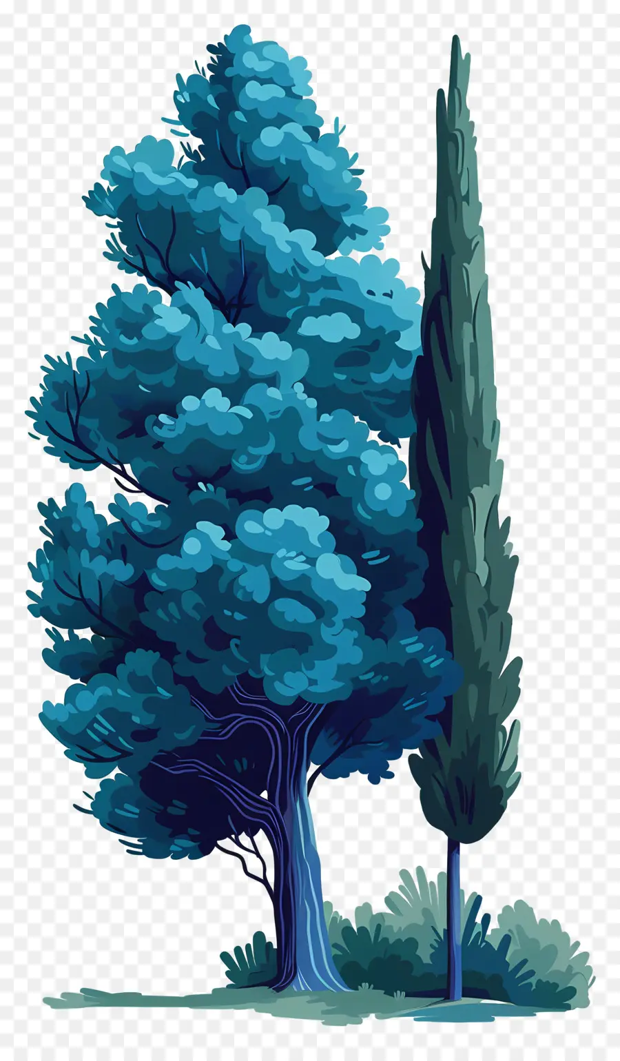 árbol De Ciprés，Los árboles PNG