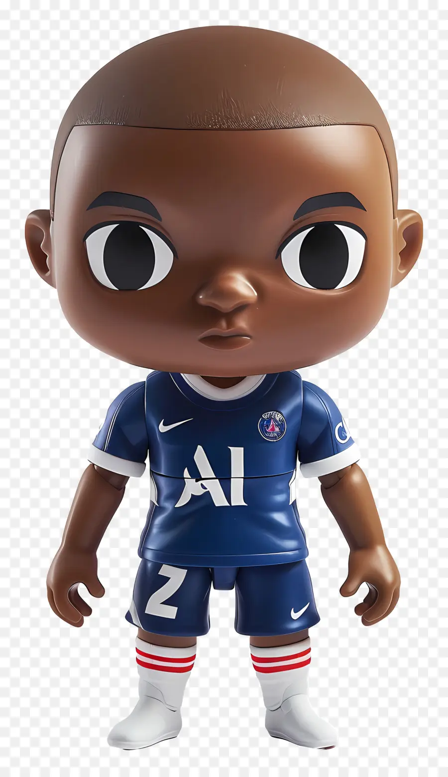 Kylian Mbappé，Jugador De Fútbol Africano PNG