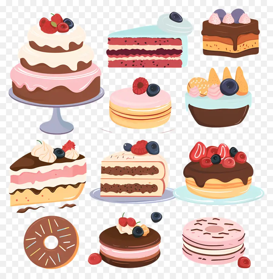 Postres，Tortas PNG