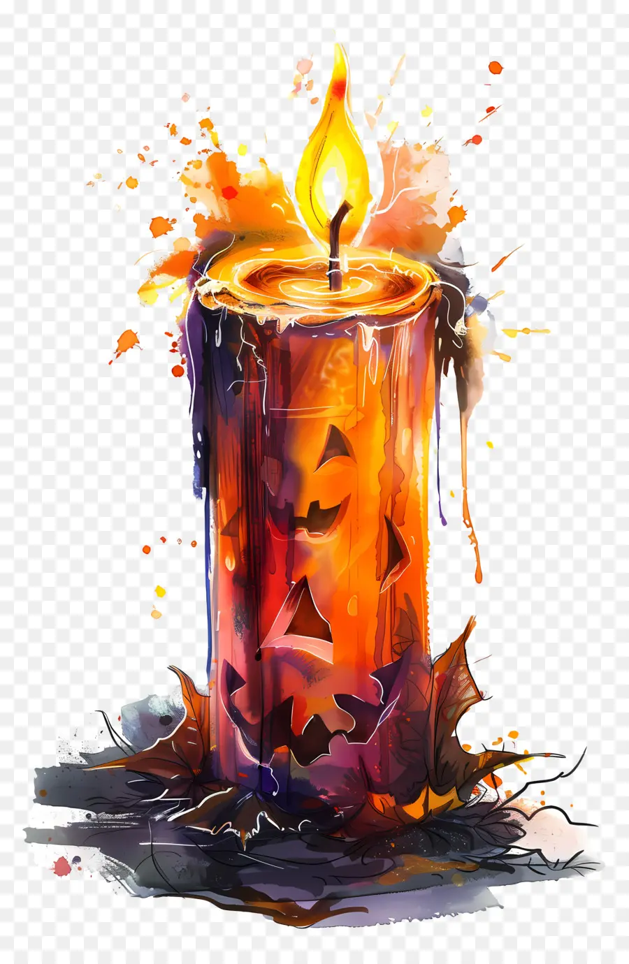 Vela，Vela De Halloween PNG