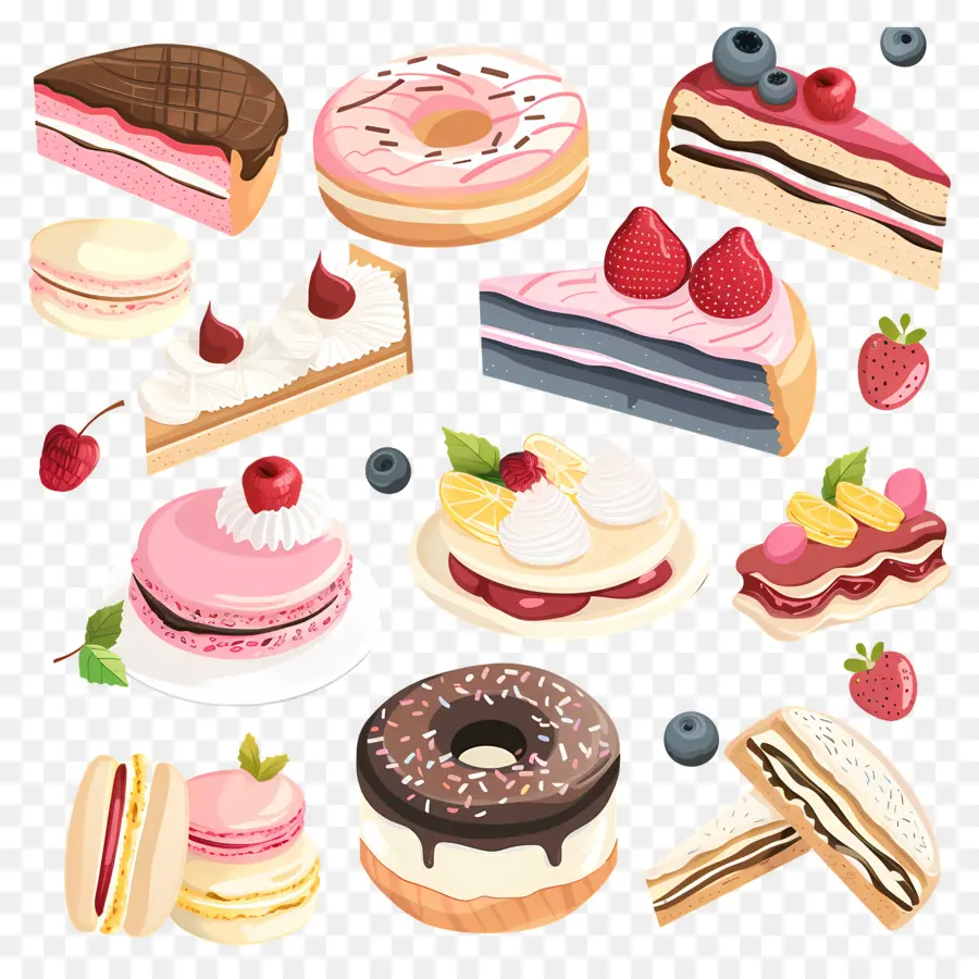 Postres，Pastel PNG