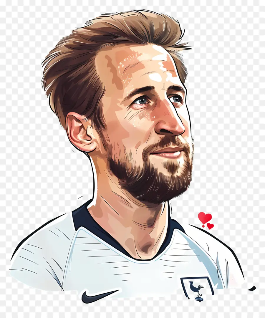 Harry Kane，La Pintura De Retratos PNG