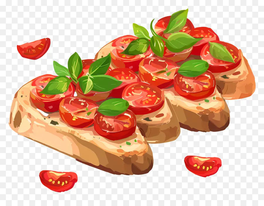 Brusqueta，Tomate PNG