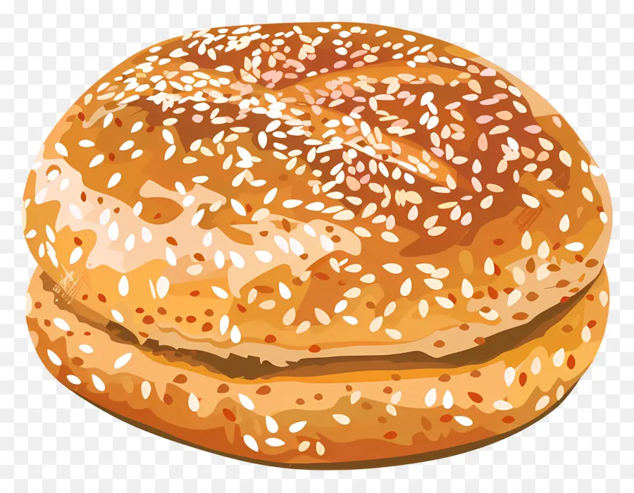 Bollo De Sésamo，Bollo De Pan PNG