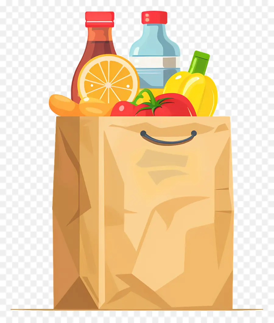 Grocery，Bolso De Ultramarinos PNG