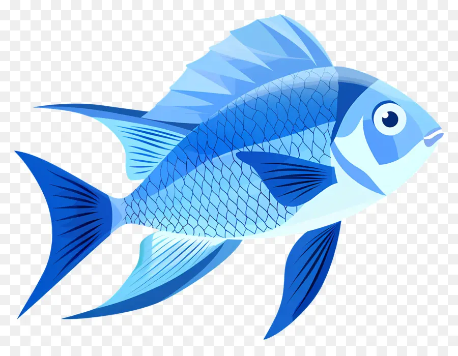 Los Peces，Pescado Azul PNG