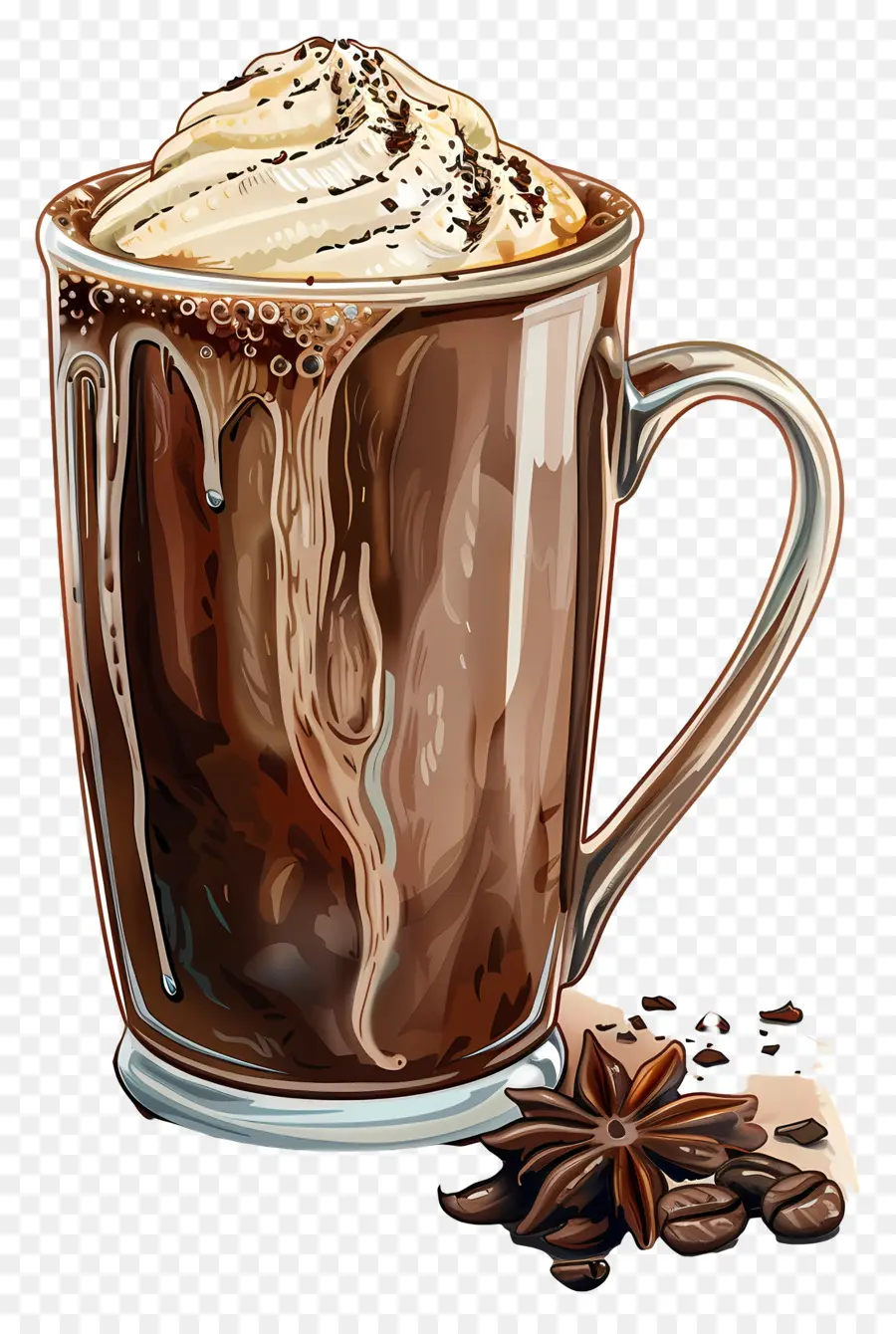 Taza De Cacao，Chocolate Caliente PNG