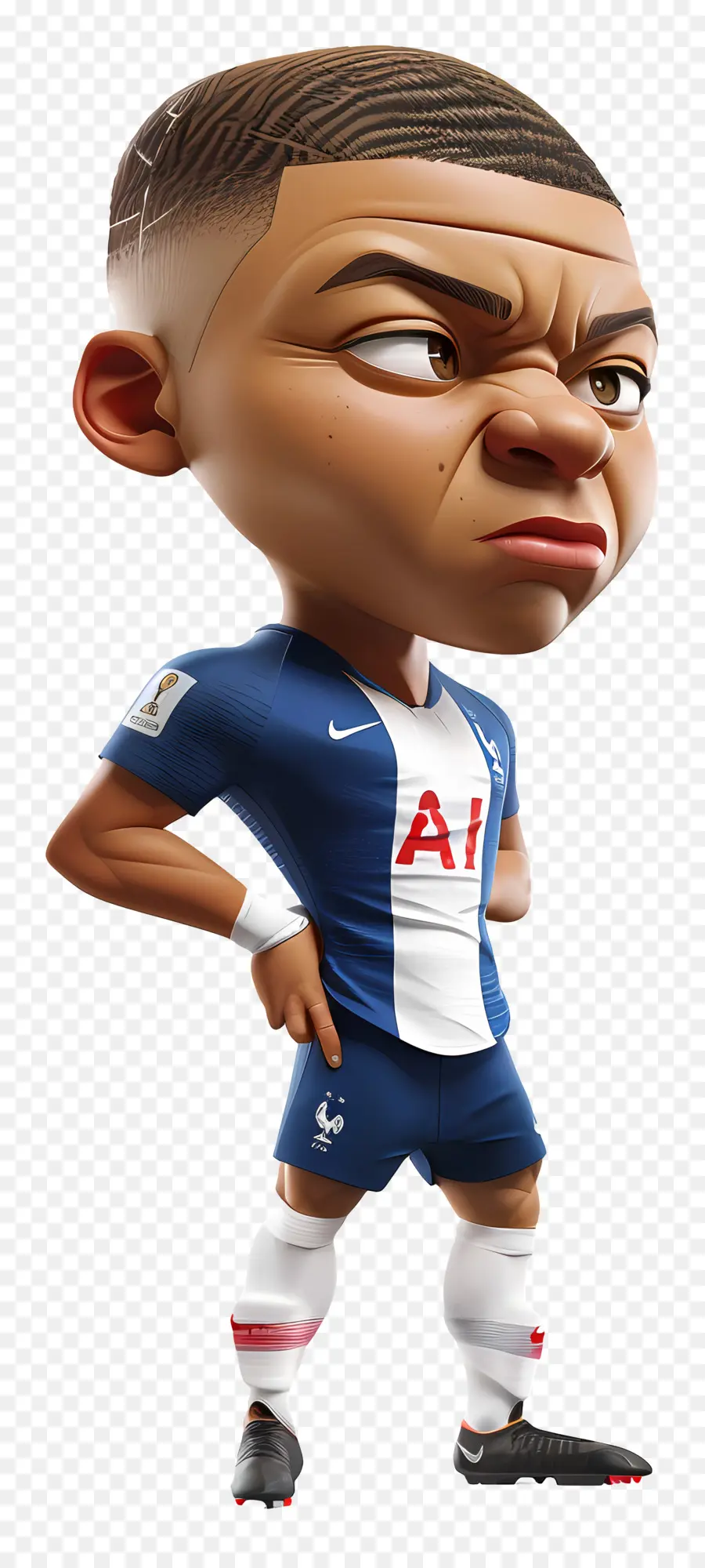 Kylian Mbappé，Jugador De Fútbol PNG