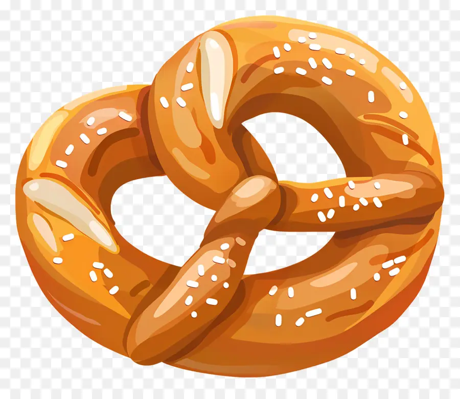 Pretzel，Merienda PNG